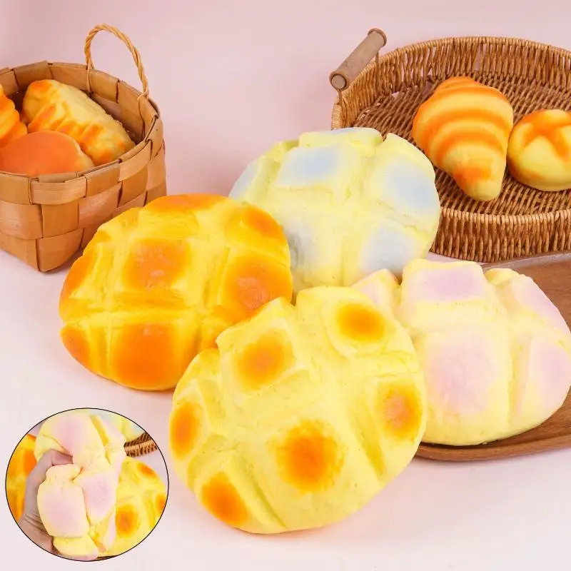 Slow Rising Squeeze Bread Oversized Pineapple Bun Stress Relief Toy Prank Decoration Unique Birthday Gift