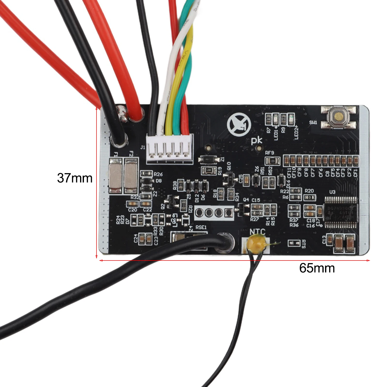 Battery -Protection Board For Xiaomi Electric Scooter Battery Control For -M365  Compact -Durable Design Easy Installation Black