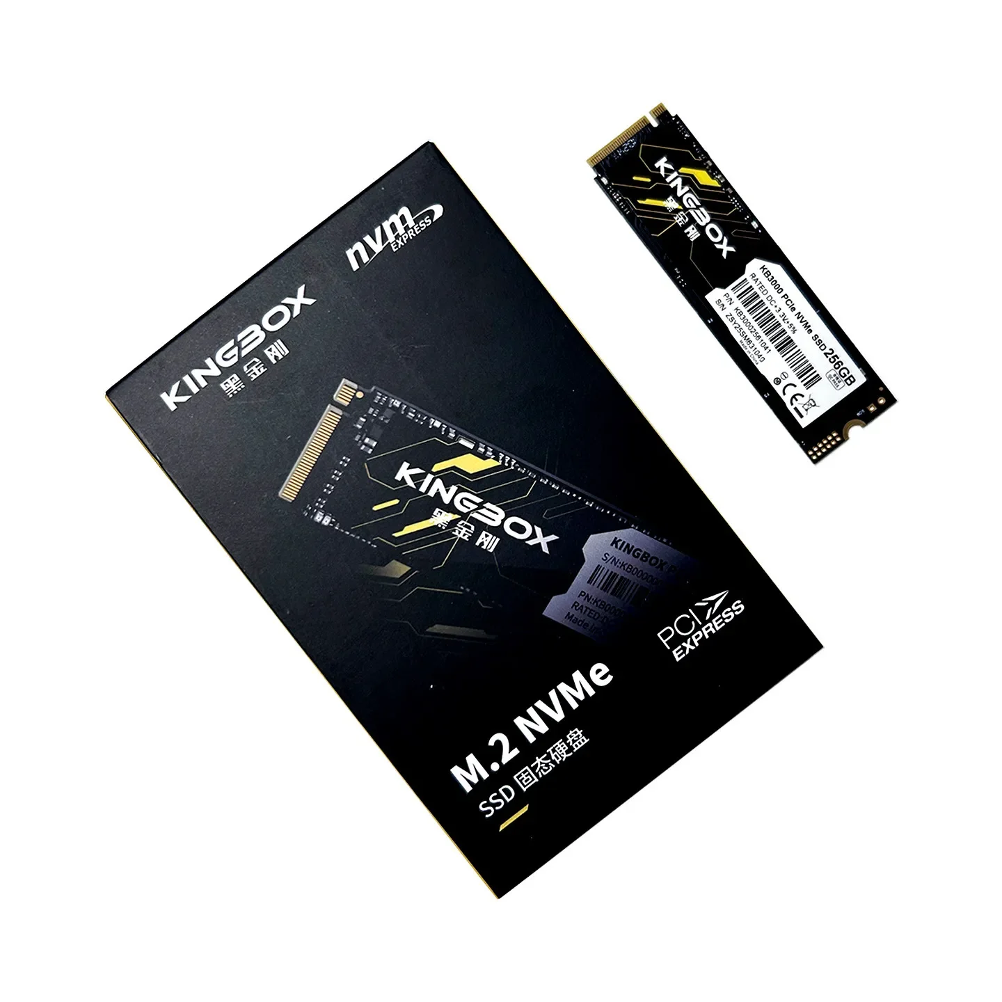 Kingbox black king kong 1t solid state drive m2 nvme protocol pcie4.0 256gb solid state drive m2