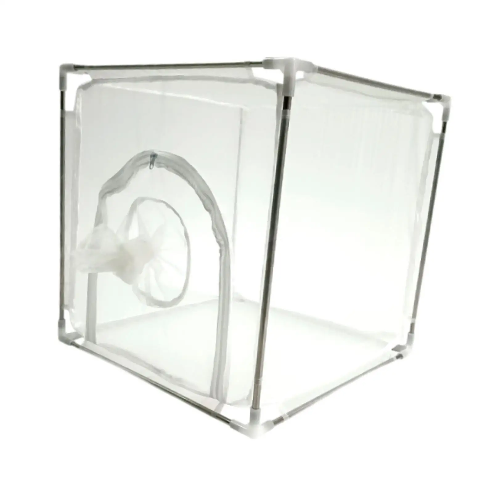 

Butterfly Habitat Cage Observation Plant with Zipper Protection Netting Container for Outdoor Farm Greenhouse Yard Dragonfly