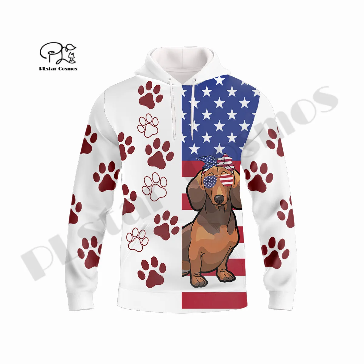 

PLstar Cosmos Newest 3D Print Dachshund Dogs Pet Lover Funny Harajuku Streetwear Casual Unique Unisex Hoodies/Sweatshirt/Zip Q-5