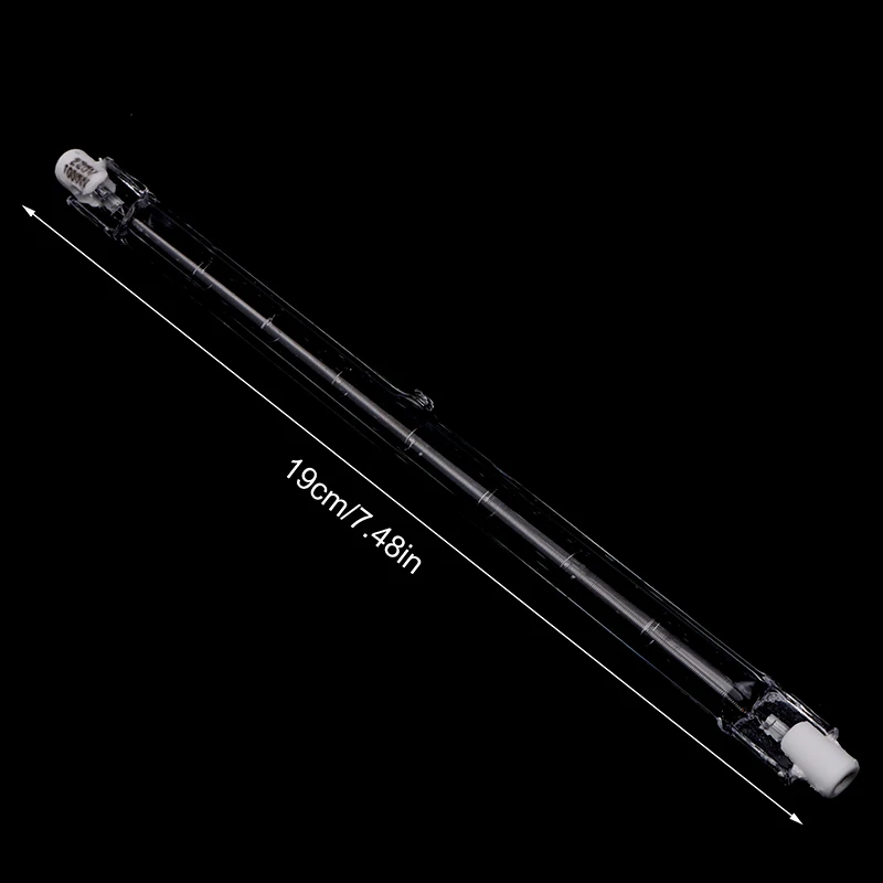 5Pcs 1000W 220-240V Doubl Eanded Halogen Bulbs R7s 118MM Yellow Light Halogen Light Bulb Household Decor