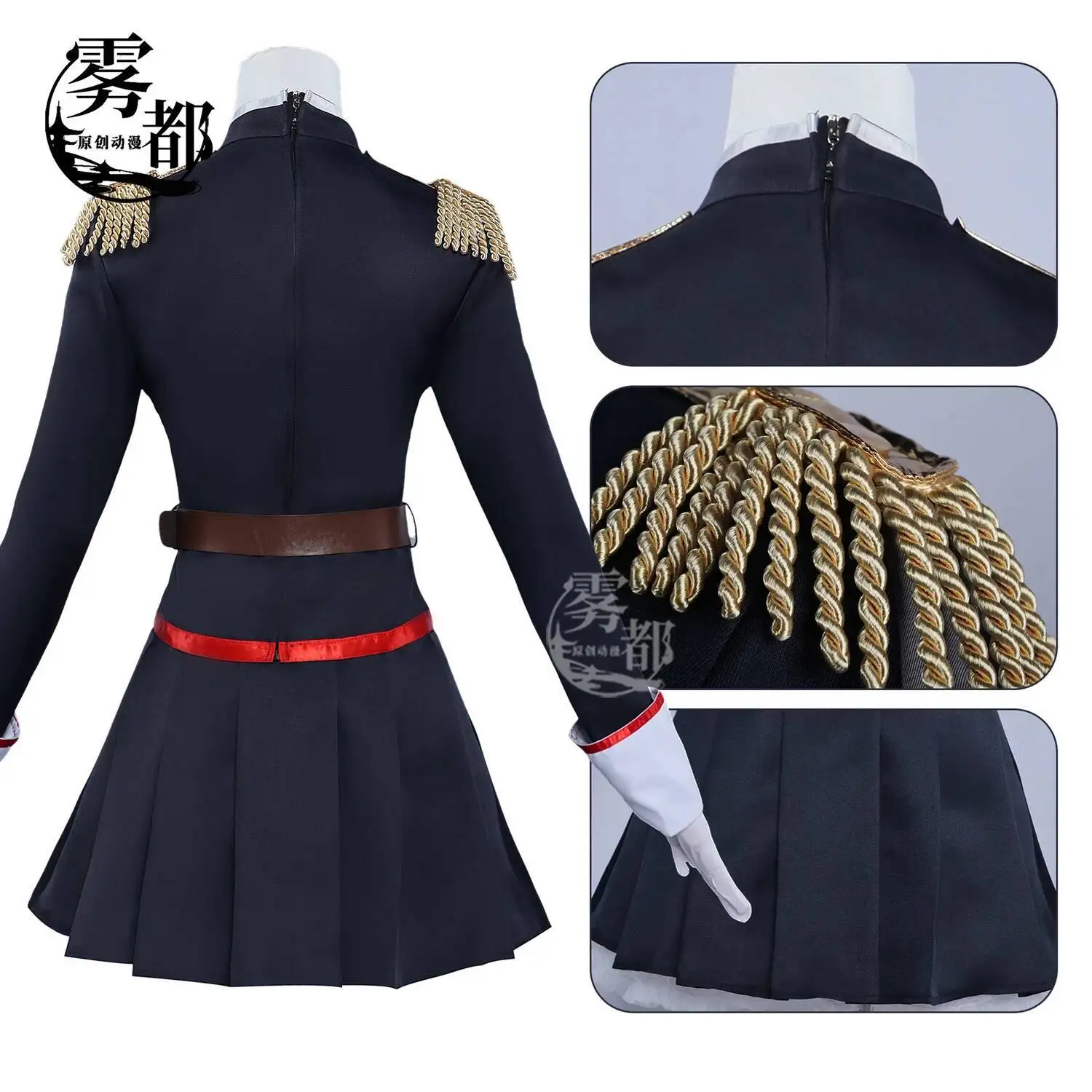 جديد Uzen Kyōka تأثيري أنيمي ماتو Seihei لا الرقيق تأثيري حلي المرأة موحدة تنورة دعوى حفلة لعب الأدوار الملابس الدعامة #3