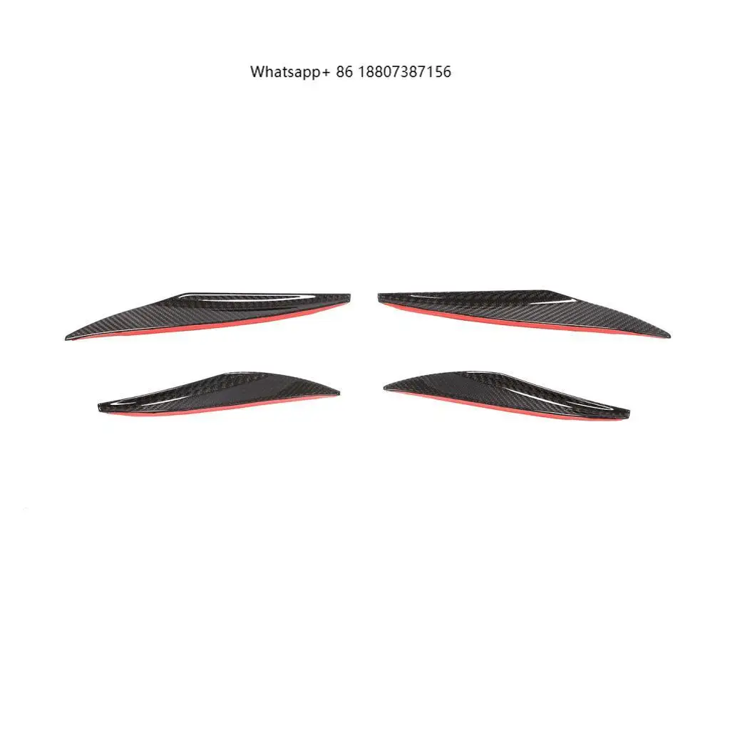 

Dry Carbon Fiber 911 Front Air Bumper Canards forPorsche 911 991 GT3 RS 2-Door 2017-2018