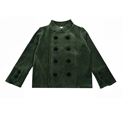 Familien-Partnerlook: Neues Shabbos-Velours-Set für Kinder – Mädchenkleid, Jungen-Oberteil, Baby-Overall mit Blumenstickerei und Schleife – Detail 20