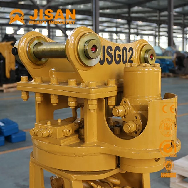 ชุดเครื่องมือคีบจับและคัดแยกเศษเหล็กแบบไฮดรอลิกอเนกประสงค์สำหรับรถขุดขนาดเล็ก พร้อมมอเตอร์และชิ้นส่วนหลัก