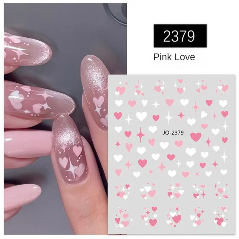 2/3PCS Moon And Stars Adorable Easy To Use Glittery Innovative Chic Highly-rated Inspired Nail Decals Ins Fashion Accessories