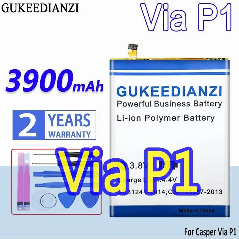 

Mobile Phone Battery 3900Mah High Performance For Casper Via P1