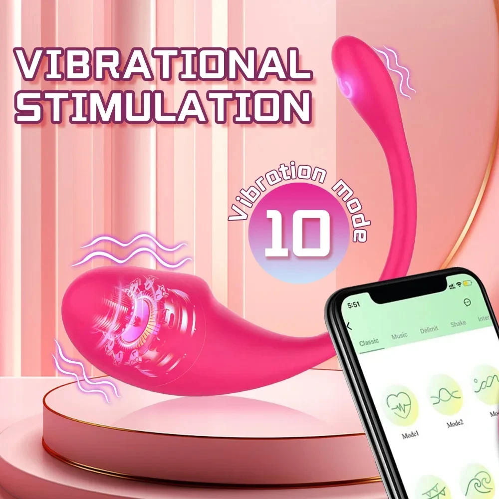 Wireless Bluetooth APP Vibrator Female Remote Control Egg Clitoris Stimulator G Spot Massager Sex Toys for Women Adults Panties view 2