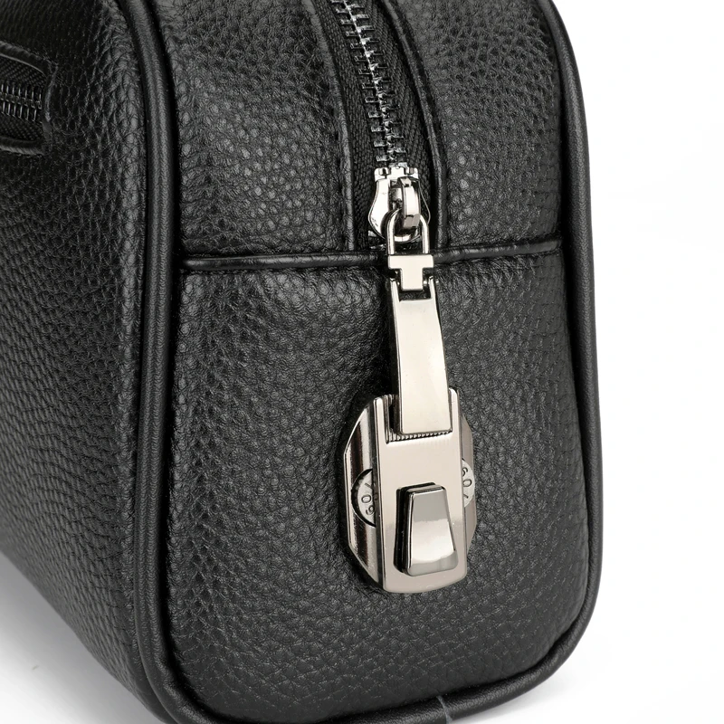 Men's Password Lock Clutch Bag Money Purse High Quality PU Leather Hand Bags with hand body Waist Bag For Men Business Wallet