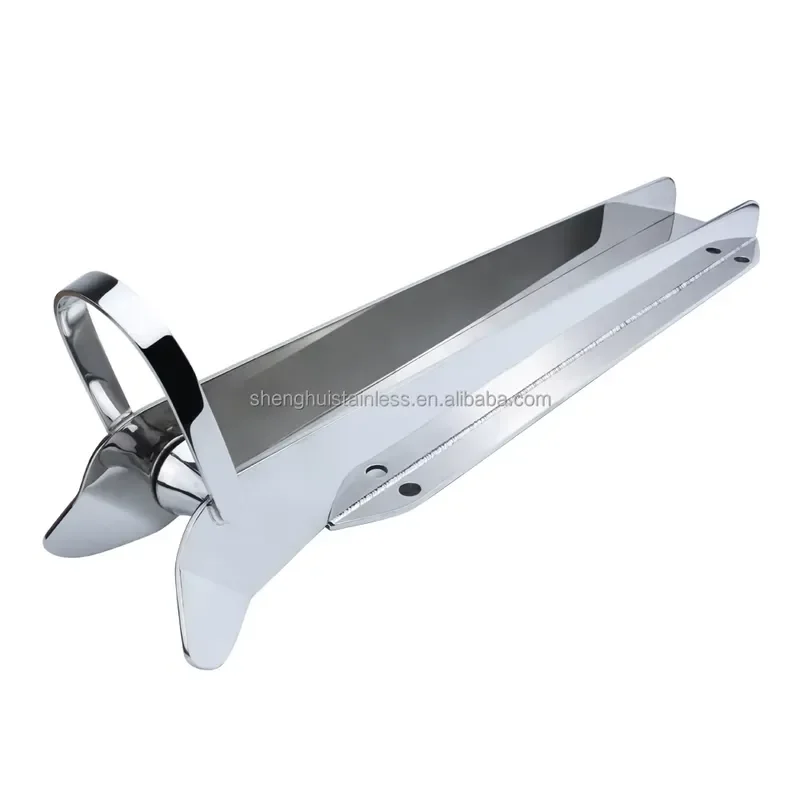316 Stainless Steel Yacht Anchor Davit Heavy Duty Marine Bow Anchor Holder for Boat Vessel Parts Professional Fishing Gear