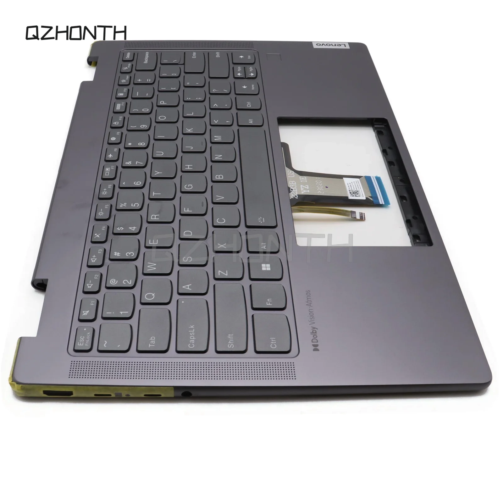 Imagem -04 - Caixa Superior com Teclado Retroiluminado dos Eua Lenovo Yoga 14irl8 2023 14 5cb1l40794 Novo