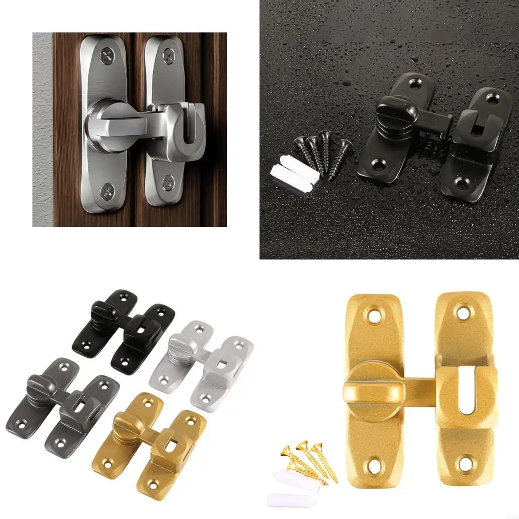 

Universal Bathroom Door Lock Latches For Motorhome Campers Boat And Home Trailer Yacht House With 180 And 90 Degree