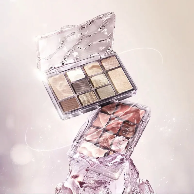 ZEESEA Colorful Radiant Ten-Color Eyeshadow Palette Affordable Student Earth Matte Pearlescent Beginner