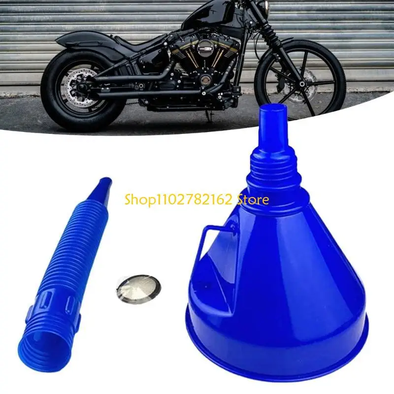 547B قمع اقتصادي عملي مقاوم للتآكل قمع سوائل السيارة قمع رقبة واسعة تصميمات مبتكرة لاستخدام السيارات