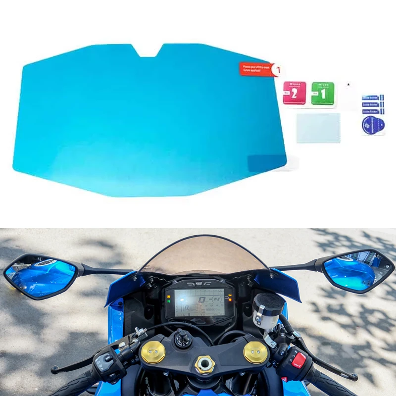 For Suzuki V-Strom 1050 XT 2020 2021 GSX-R1000 L7 2017+ Blu-ray Cluster Screen Protection Film Instrument Dashboard Protector