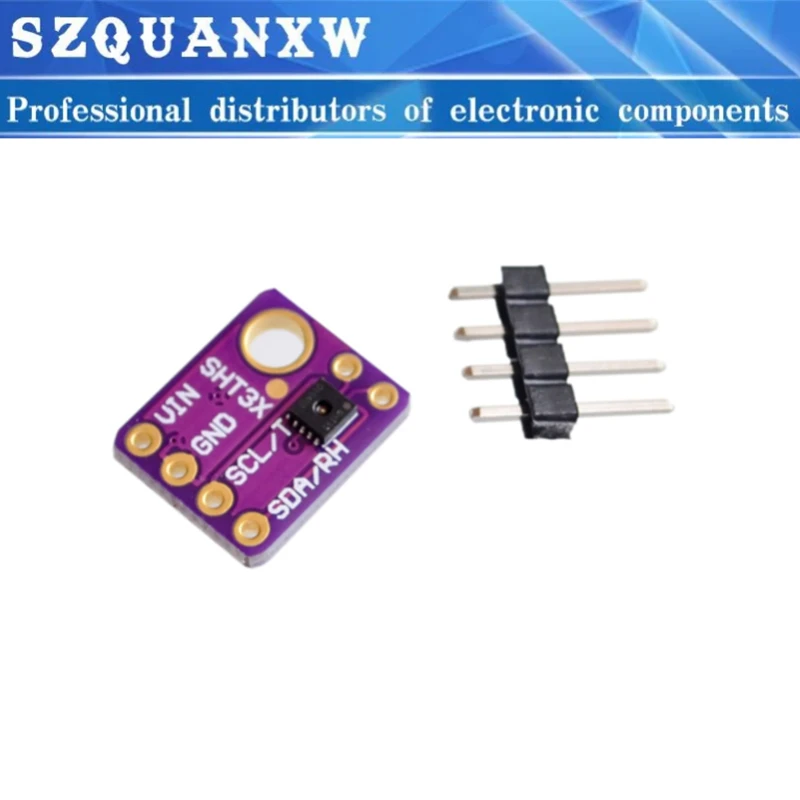 SHT31 Digital Temperature and Humidity Sensor Module SHT31-D I2C Interface Environmental Detection Smart Home