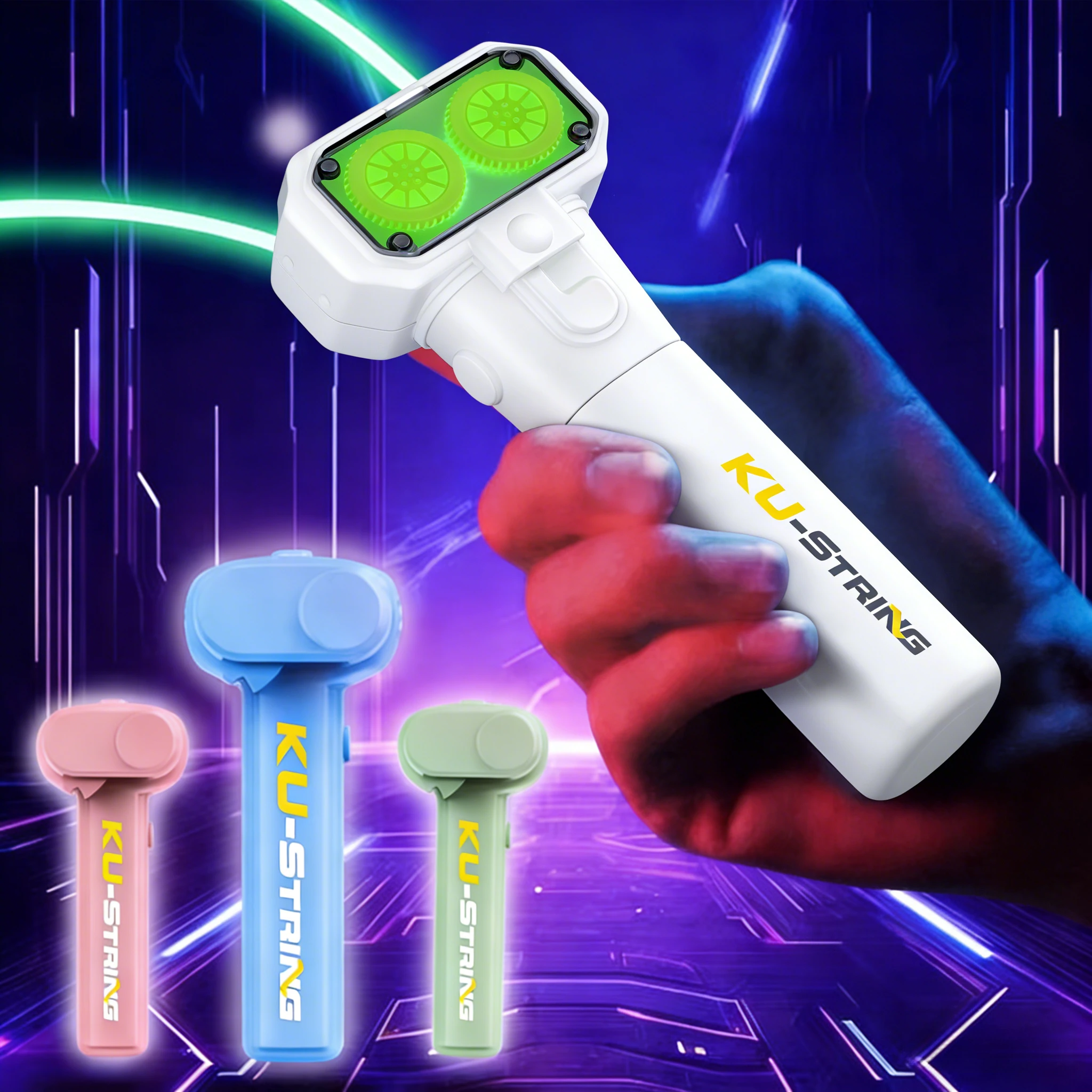 

Светящийся в темноте шнурок-катапульта, портативная ручная игрушка для снятия стресса, подарок для детей на улицу и в помещение, для вечеринок