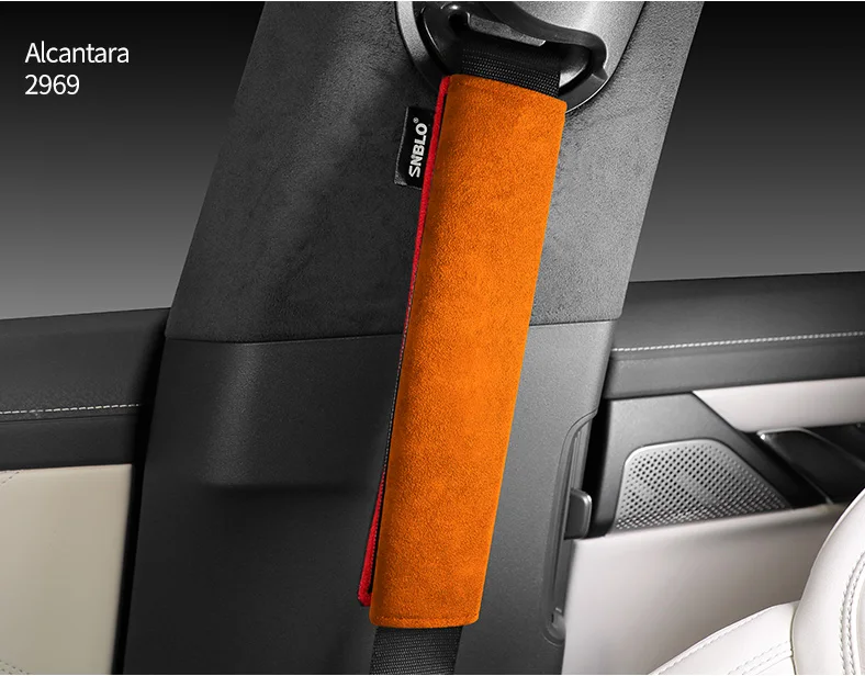 Für Subaru BRZ Legacy SIT Forester Crosstrek Innenraumzubehör Autosicherheitsgurte Schulterprotektor Abdeckung Wildleder-Verkleidung – Detail 16