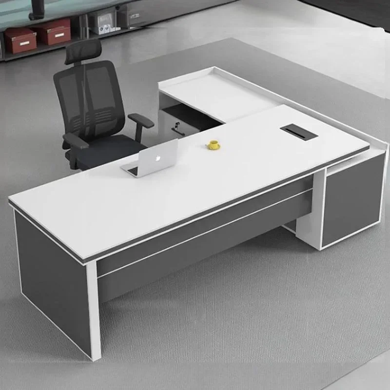 Conference Cheap Study Computer Table Gaming Set Wide Wooden Storage Computer Desks Aesthetic Mesas Escritorio Trendy Furniture