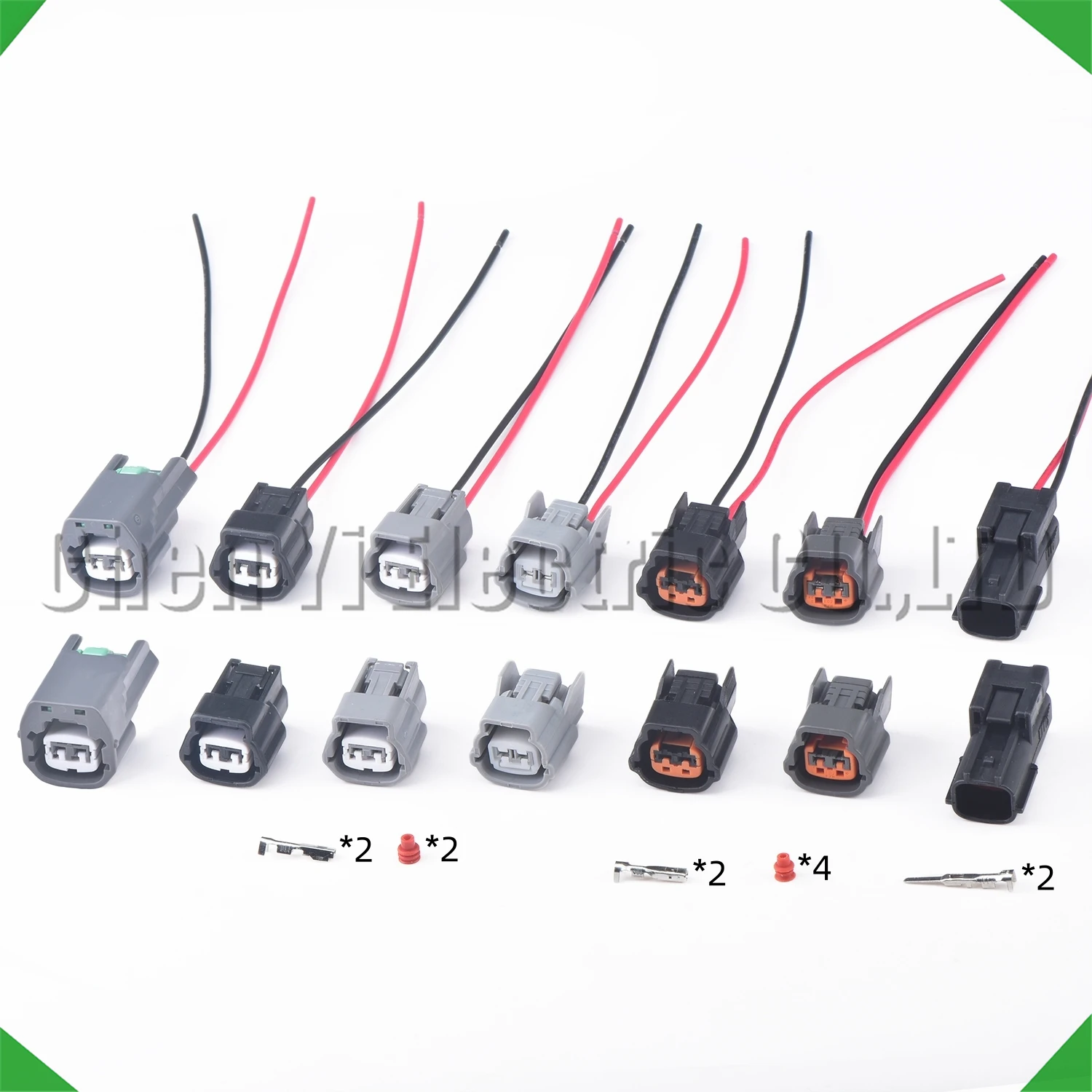 

2 Pin Water Temperature Sensor Lgnition Coil Plug Speaker Auto Connector 6189-0772 6098-0135 6098-0137 6189-0772 0358250211