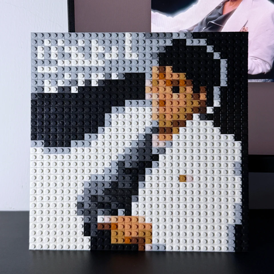 M-Michael Jackson Album Poster Gift MOC Building Blocks Brick