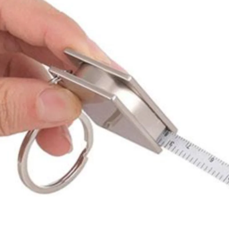 Mini Retractable Tape Measure Keychain Portable Pocket Measuring Ruler for Sewing Tailor and Daily Measurement Tasks