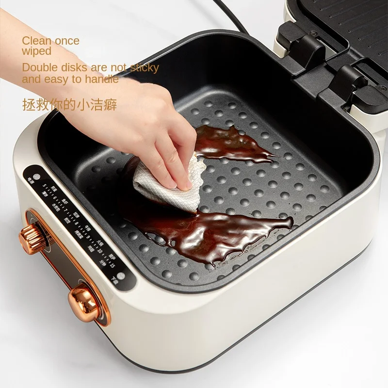 220V Household Electric Cake Pan Electric Hot Pot Non-stick Pancake Machine Double-sided Heating Multi Cooker Frying Pot