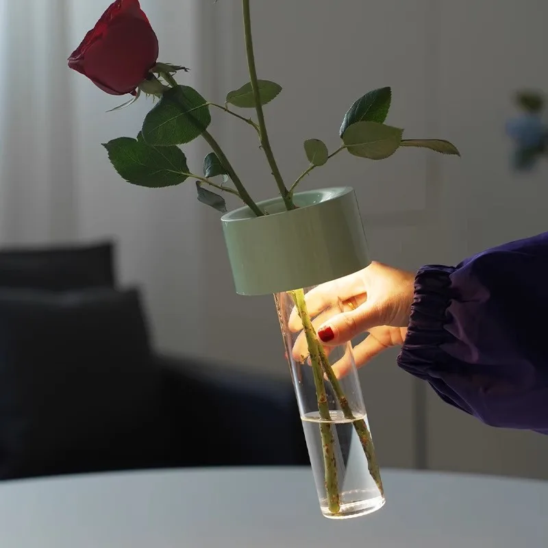 

Креативная ваза перезаряжаемая, светящаяся, портативная, современное искусство, высококачественная декоративная атмосфера