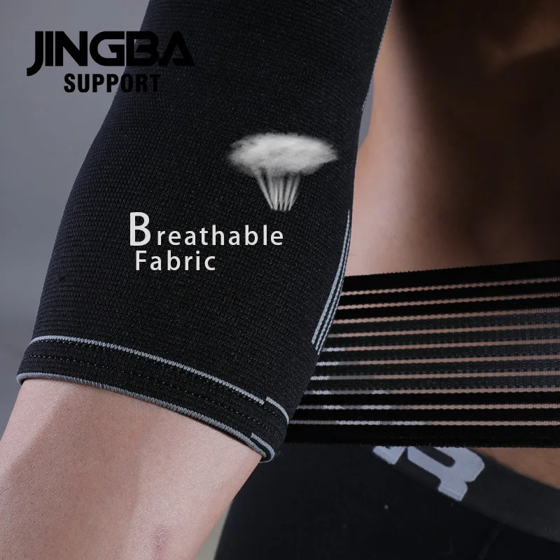 1 piece Elbow Compression Sleeve Support Brace Arm Warmers Arthritis Bandage Arm Pads Guard Stretch Accessories For Women Men