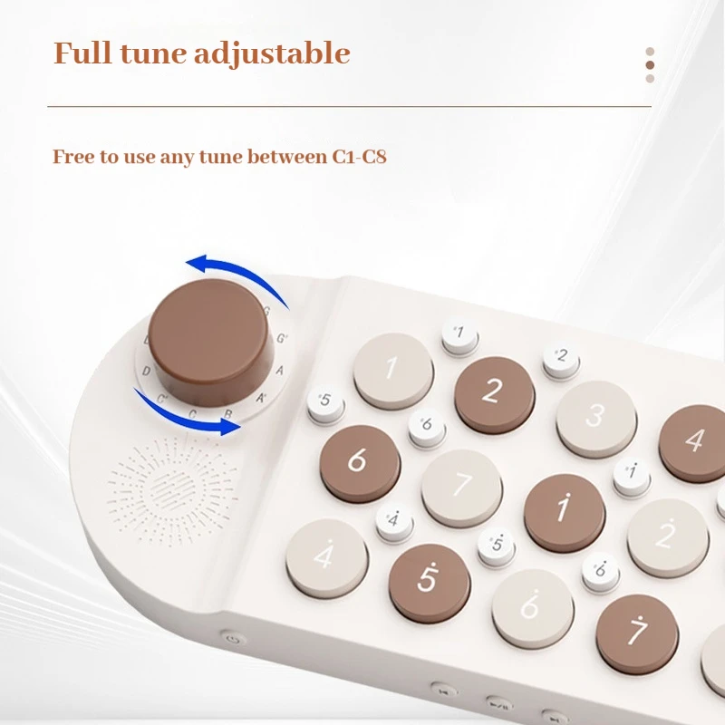 FUPUAL ポケットミュージックキーボード ゲームキーボード ピアノ 電子オルガン 演奏を学ぶ 歌う MIDI 子供のおもちゃの楽器