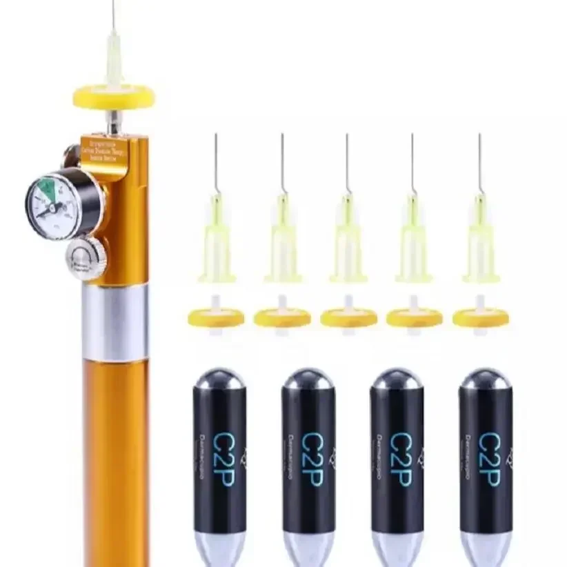 2025/CDT CO2 Gas Eye Dark Circlers Removal Carboxytherapy Machine C2P Carboxy Therapy for Stretch Marks Removal Slimming
