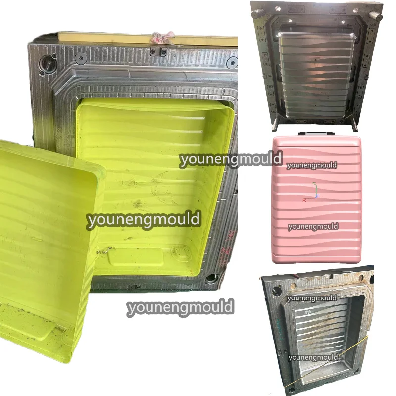 China Professional Making Injection Plastic Trolley Case Luggage Bags Mold