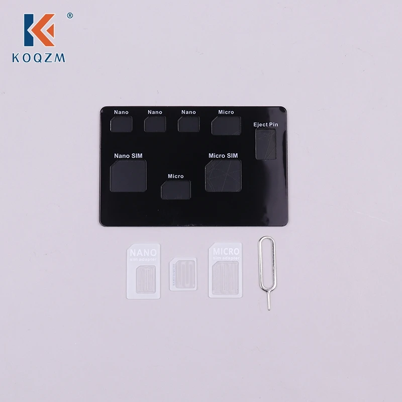 

Slim SIM Card Holder And Microsd Card Case Storage And Phone Pin Included