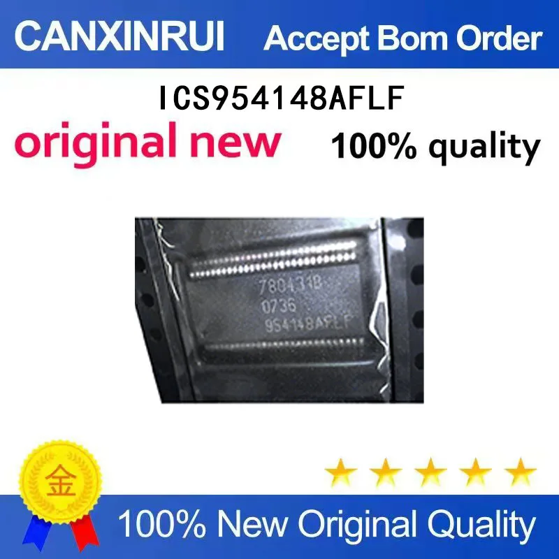 

(5-100 Pieces) New ICS 954148AFLF ICS954148AFLF SSOP56