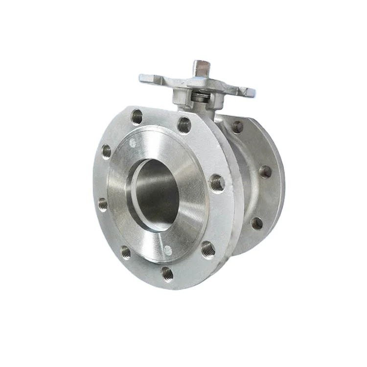 China High Platform DN20 Thin Type Flanged 304SS Stainless Steel Water Gas Flanged ball valve Accessories Ball Valve