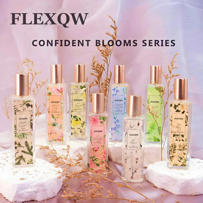 

50ML Confident Blooms Unisex Fragrance Long Lasting Floral Scent Fresh for Men Women All Occasions