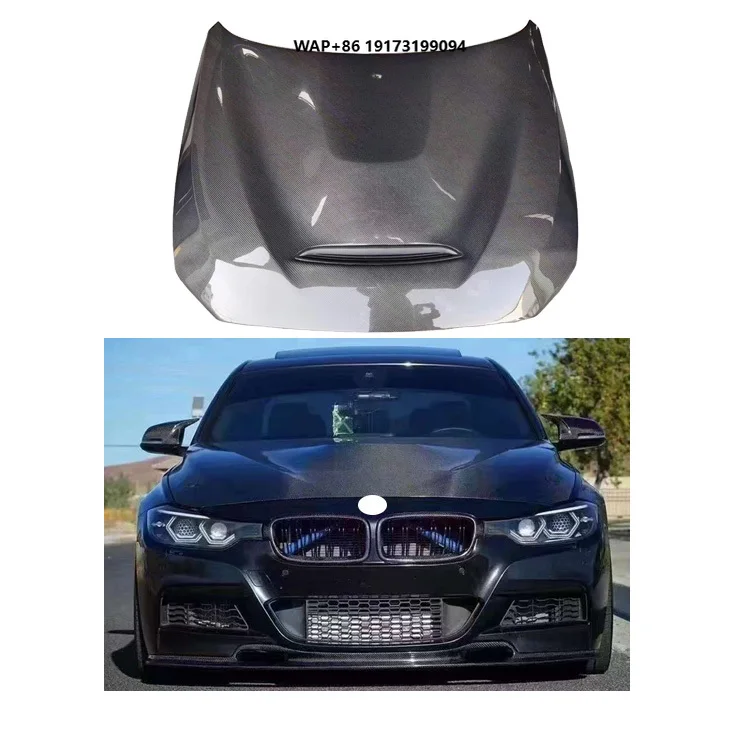 

Hot Sale Car Part Carbon Fiber Hood for bmw-F30 F32 F33 F35 F36 Upgrade Forged Sport Bodykit Real Carbon Fiber Bodykit