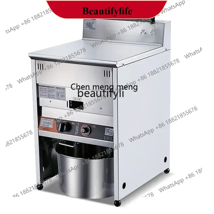

D178 Commercial Gas Fryer Gas Automatic Constant Temperature Fryer Hamburg Shop Fryer