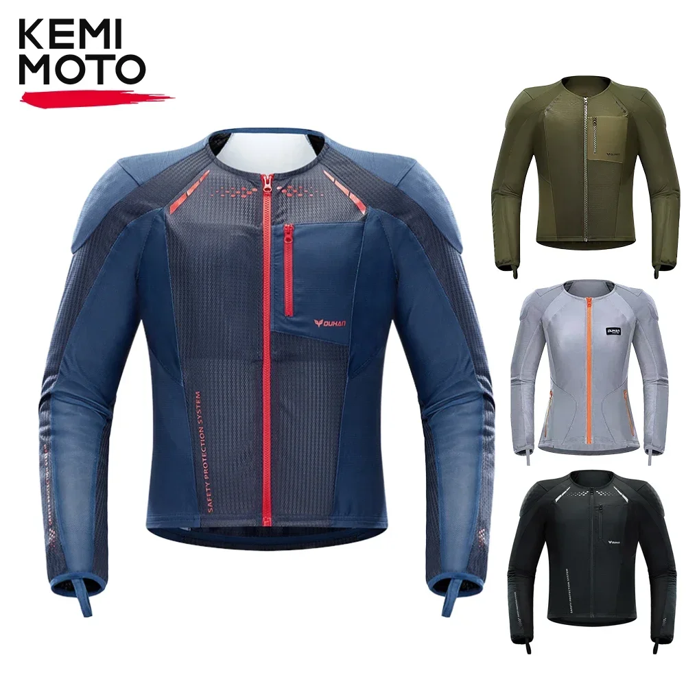

Motorcycle Clothing Armor Summer Men Women for Outdoor Riding CE Protective Gear Soft Sportswear Racing Equipment Body Protector