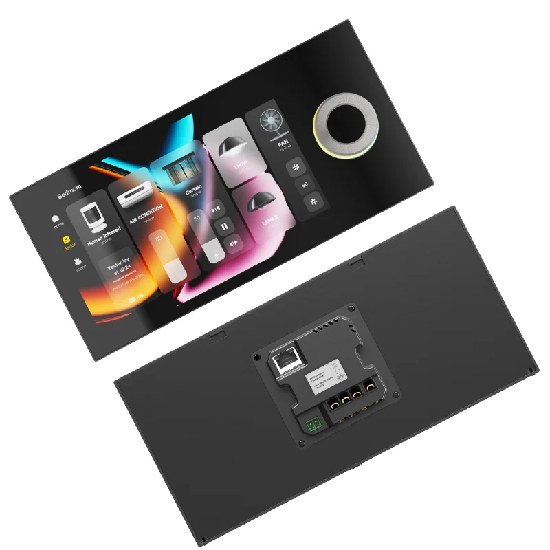 

2025 Tuya 8-Inch Smart Home Control Touchscreen Panel In-Wall Central Control Switch Zigbee Hub Gateway Multi-Functional WIFI