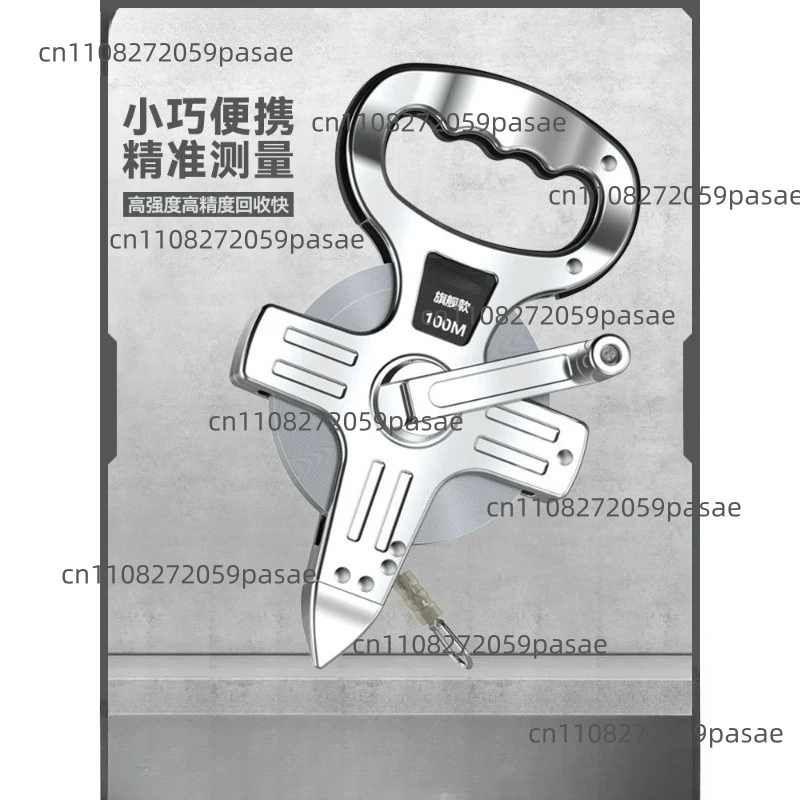 

Рулетка стальная водонепроницаемая для строительных и инженерных измерений, 30 м, 50 м, 100 м