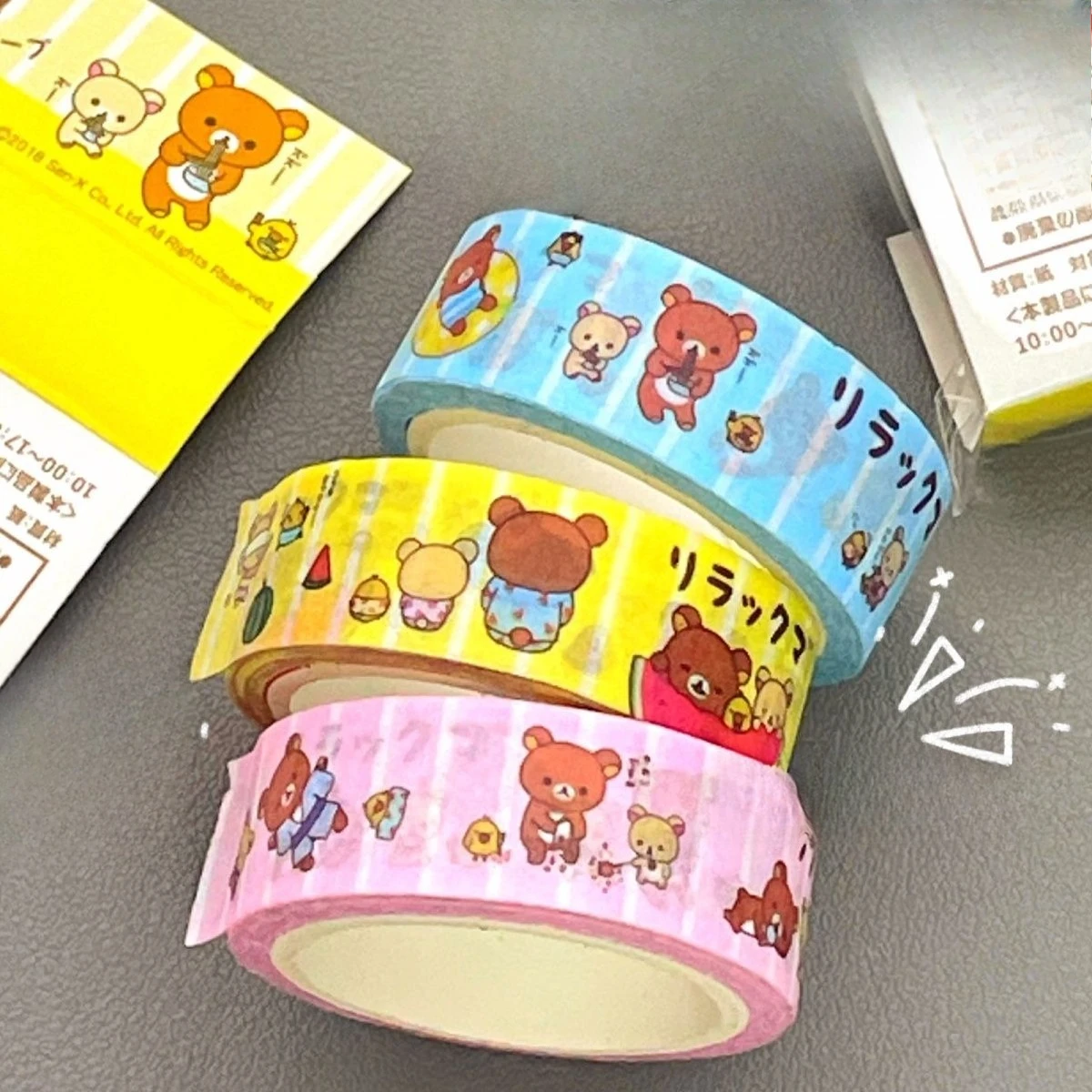 Rilakkuma Washi Tape Set Cute - Washi Tape Set review and price
