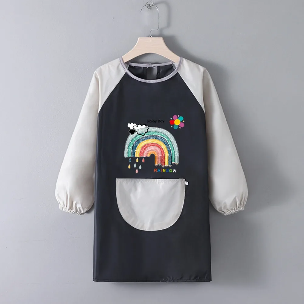 Geschenke Polyester Kinder Malerei Schürze Langarm Wasserdichte Kochschürze Cosplay Kostüm Backen Lätzchen