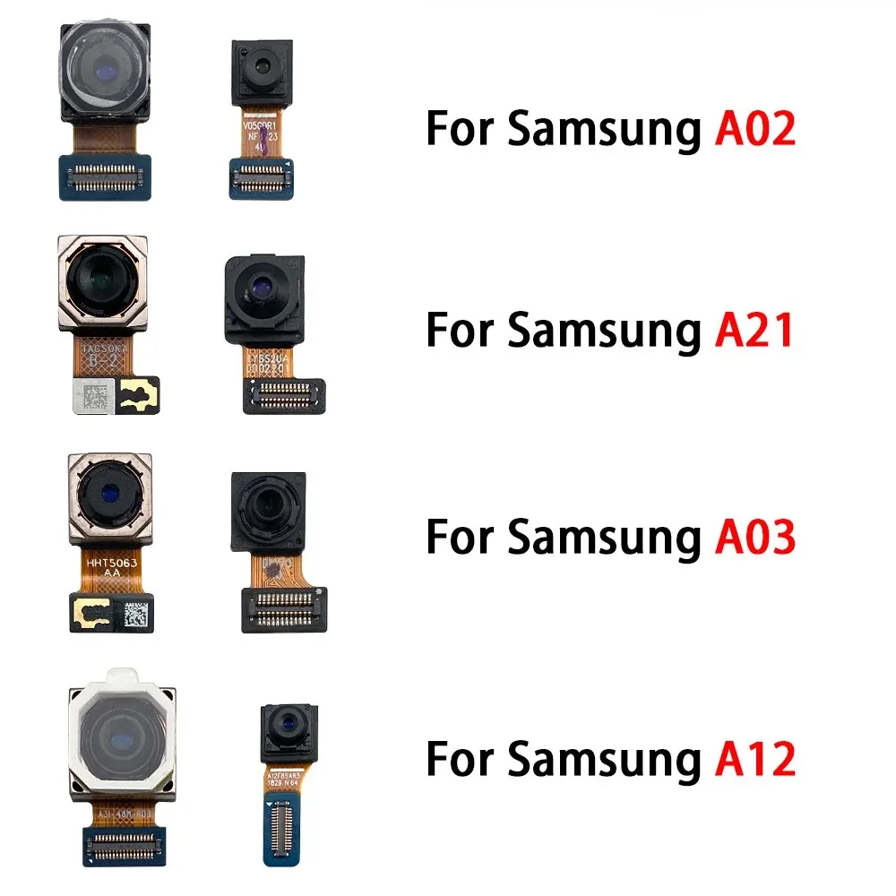 For Samsung Galaxy A02 A02S A03 Core A03S A12 A21 A21S Rear Front And Back Camera Module Flex Cable