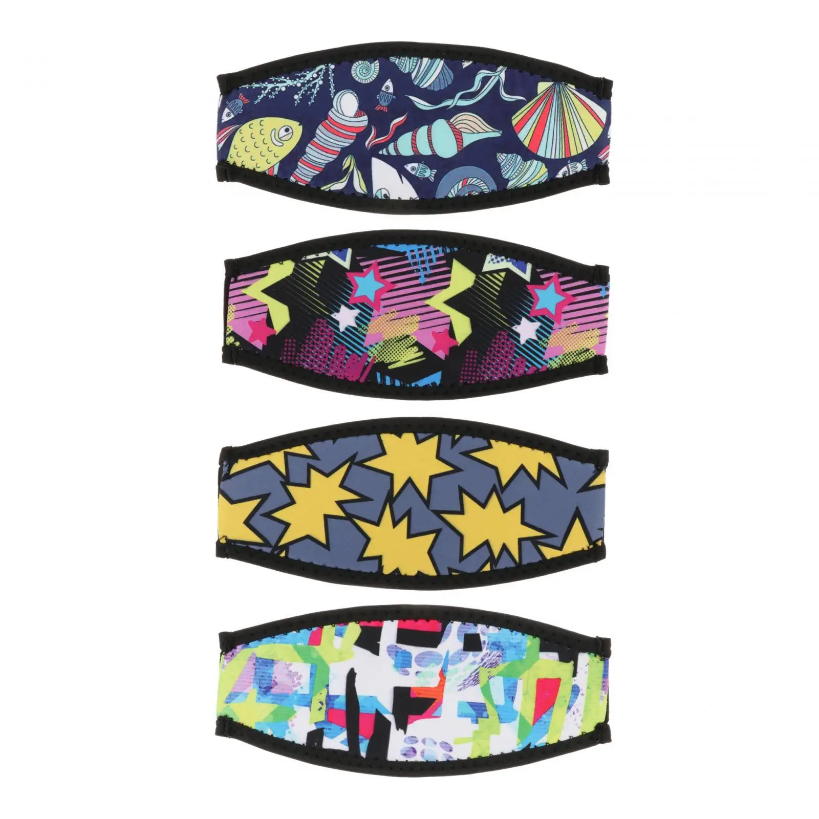 

Neoprene Mask Strap Cover, for Long Hair, Dive Wrapping Strap, Diving Mask Strap