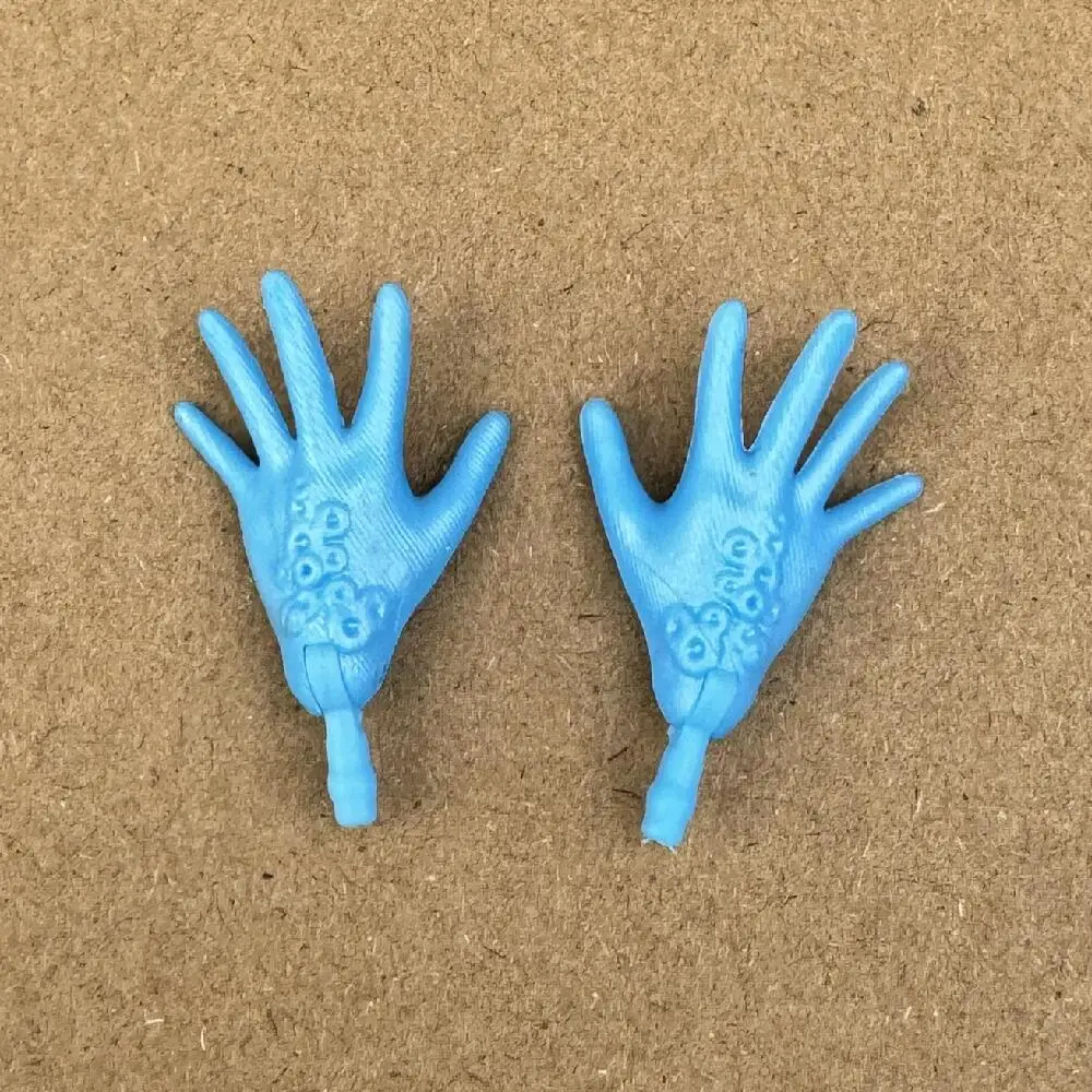 1/6 Original Monster Puppe Ersatz Hände Und Arme Weiß Braun Beige Grün Blau Haut Ton Spielzeug DIY Zubehör – Detail 21