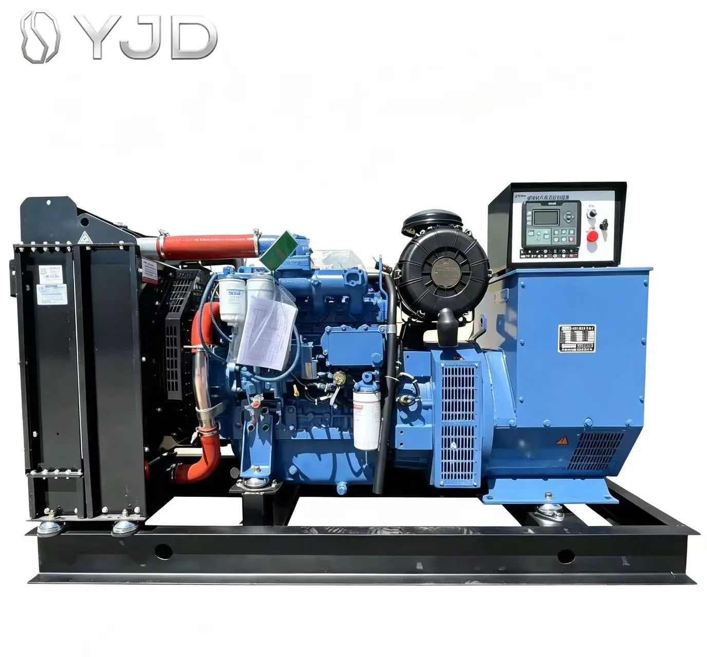 Yuc-hai Engine YC4A180L-D20 120KW 150KVA Single Phase 50Hz Open Frame Auto Start 1800 RPM Diesel Generator Set