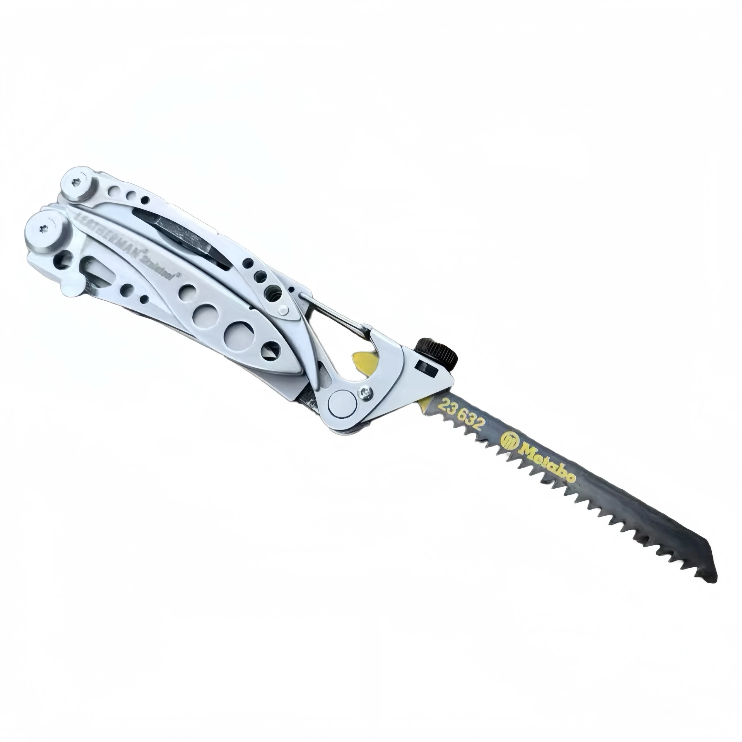 Saw T-shank Holder With Hammer Modification Tail Extension With Decorative Button For Leatherman Skeletool DIY MOD Accessories