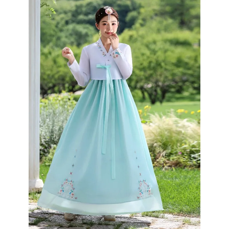 

Korean Clothing Improvement Traditional Women's Ancient Clothing Traditional Court Dress Minority Clothing Korean Dance